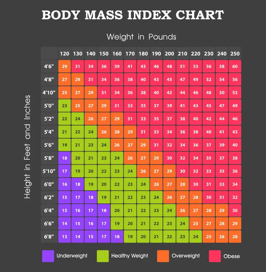 Bmi-Gesundheitsdiagramm