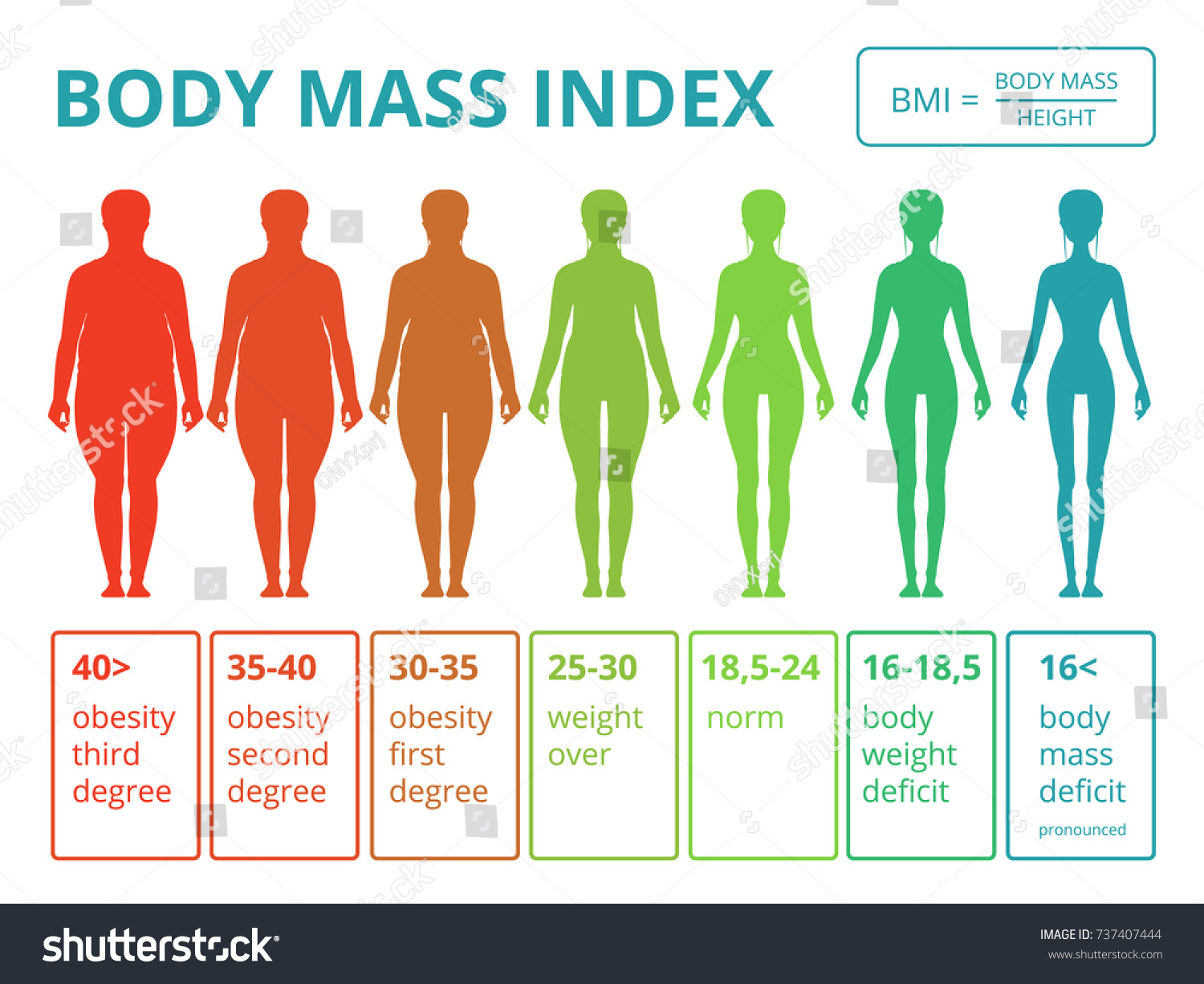 Body-Mass-Index weiblich